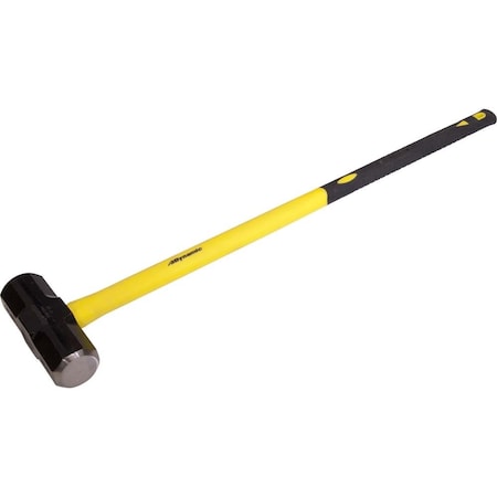 Dynamic Tools 12lb Sledge Hammer, Fiberglass Handle D041044